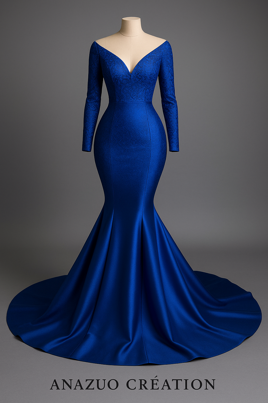 Shophisticated Royal Blue One-Shoulder Dress